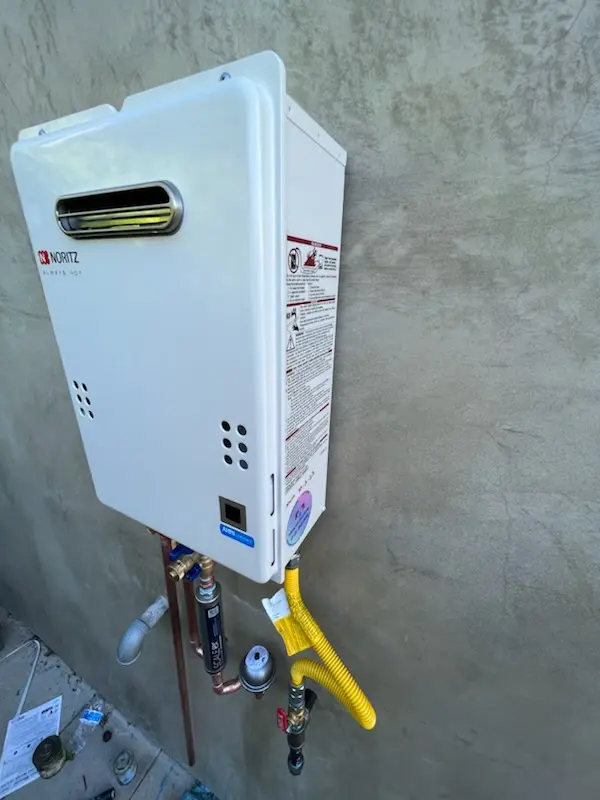 Tankless water heater installation for Russellville homes